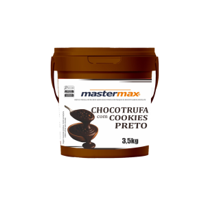 Recheio Chocotrufa com Cookies Preto 3,5kg