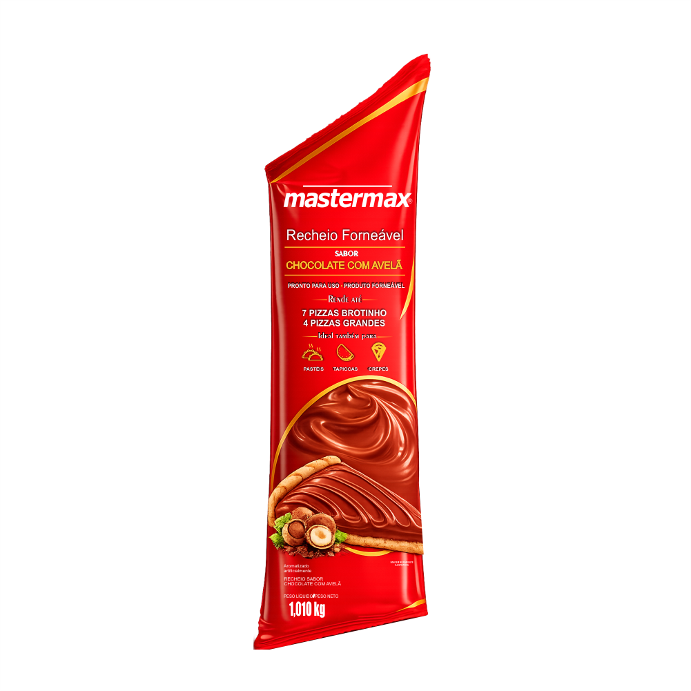 Recheio Forneável Sabor Chocolate com Avelã