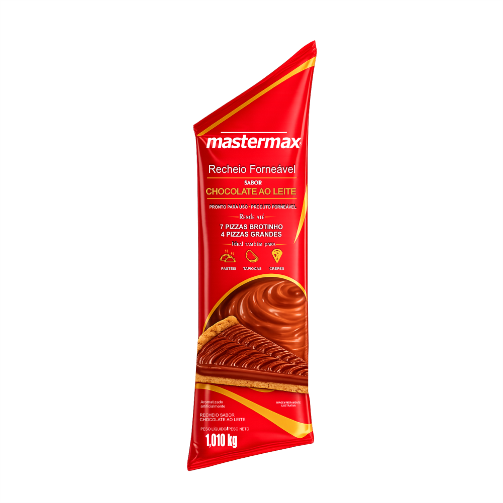 Recheio Forneável Sabor Chocolate Ao Leite